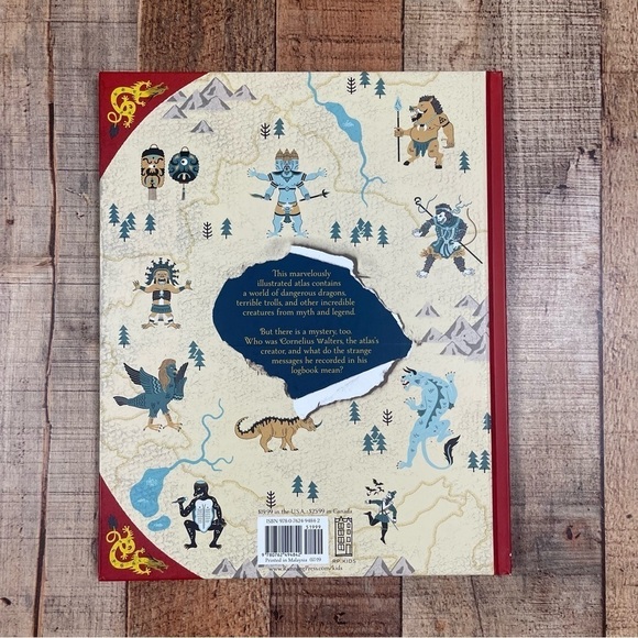 The Atlas of Monsters: Mythical Creatures from Around the World Hardcover - Picture 2 of 10